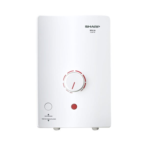 WH-34-3 SHARP เครื่องทำน้ำอุ่น 3500 วัตต์ รุ่น WH-34