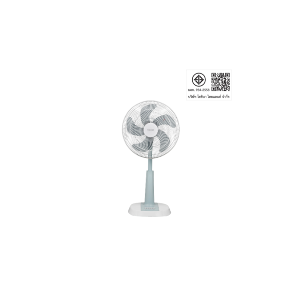 polarwhite-elegantgreen TOSHIBA พัดลมสไลด์ 16 นิ้ว รุ่น F-ALC50TH