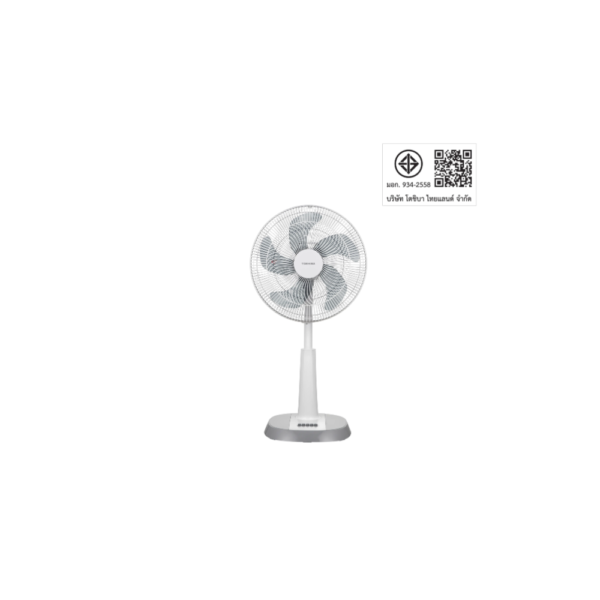 titaniumsteelgray TOSHIBA พัดลมสไลด์ 16 นิ้ว รุ่น F-ALC50TH